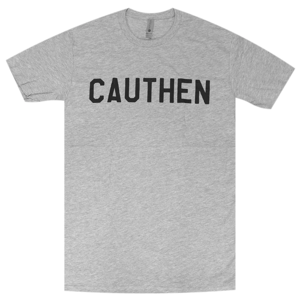 Cauthen Unisex Heather Grey T-Shirt
