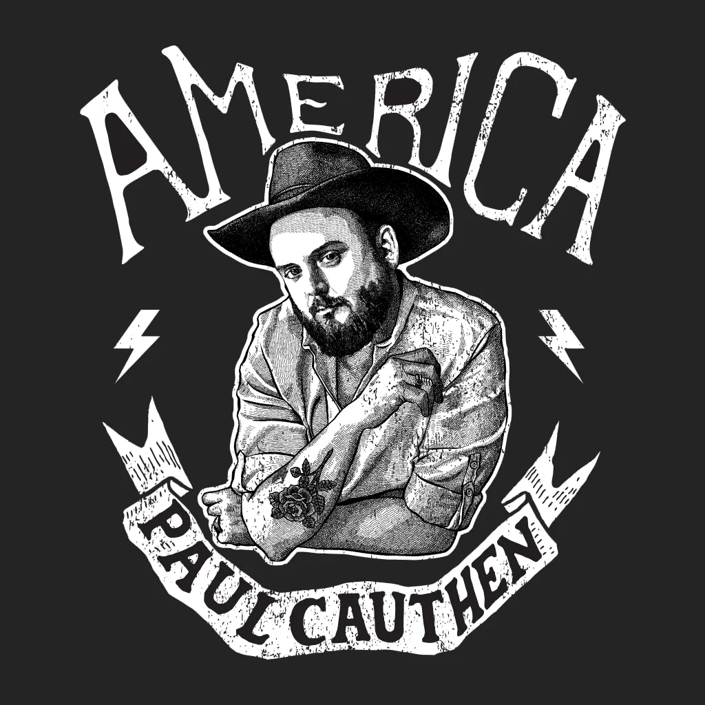 America Black T-Shirt